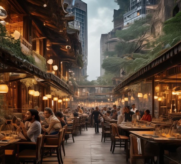 餐厅与酒店,文明的对话 餐厅与酒店,文明的对话